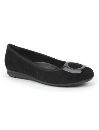 david jones flat black shoes.